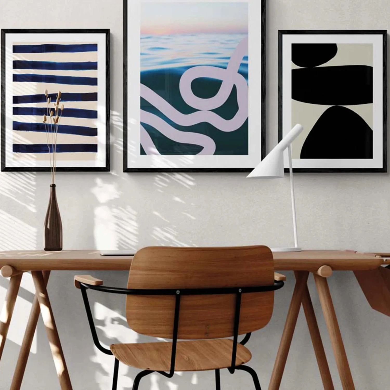 Wave Set Print No 2 | Coastal Line Art - Framed Wave Set Print No 2 | Coastal Line Art - Framed -Beach House Art Wave Set No 2 Framed Print Wall Art Beach House Art 1650734398