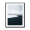 Winter Coast 1 Black & White Photography Print - Framed -Beach House Art Winter Coast 1 Black White Photography Framed Home Garden Decor Artwork Posters Prints Visual Artwork Beach House Art 1659381453