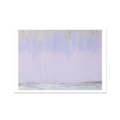 Summer Showers Print | Seascape Painting - Unframed