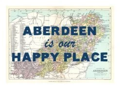 Personalised Vintage Map Print | Custom Location Poster | Favourite Place Art | Blue Font 7 Personalised Vintage Map Print | Custom Location Poster | Favourite Place Art | Blue Font -Beach House Art aber our hp nv low 1