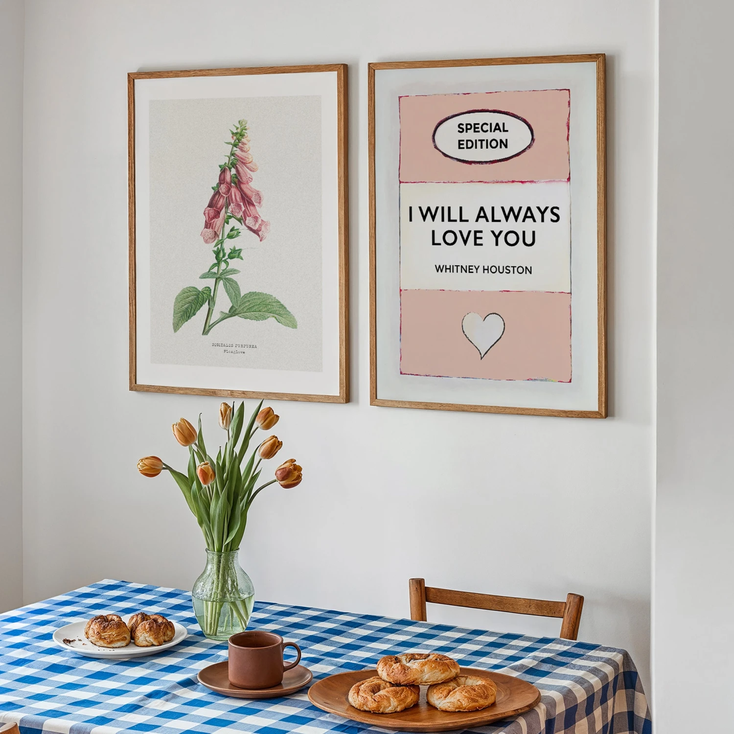 I Will Always Love You | Salmon Pink | Book Cover Art Print - Unframed I Will Always Love You | Salmon Pink | Book Cover Art Print - Unframed -Beach House Art