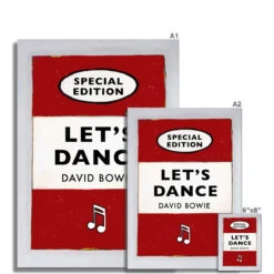Let's Dance Quote On Vintage Style Book Cover Print In Red - Unframed 5 Let's Dance Quote On Vintage Style Book Cover Print In Red - Unframed -Beach House Art c370bb07 5806 4eb0 9520 9bf0bddf7ac4