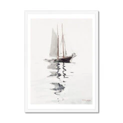 Schooner Boat Painting | Vintage Watercolour Boat Print - Framed 5 Schooner Boat Painting | Vintage Watercolour Boat Print - Framed -Beach House Art d2141e6e 2a9b 41d2 9bc6 a0d3f0348ffb