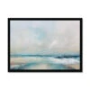 Ethereal Coast Painting | Coastal Visions Beach Print - Framed Print