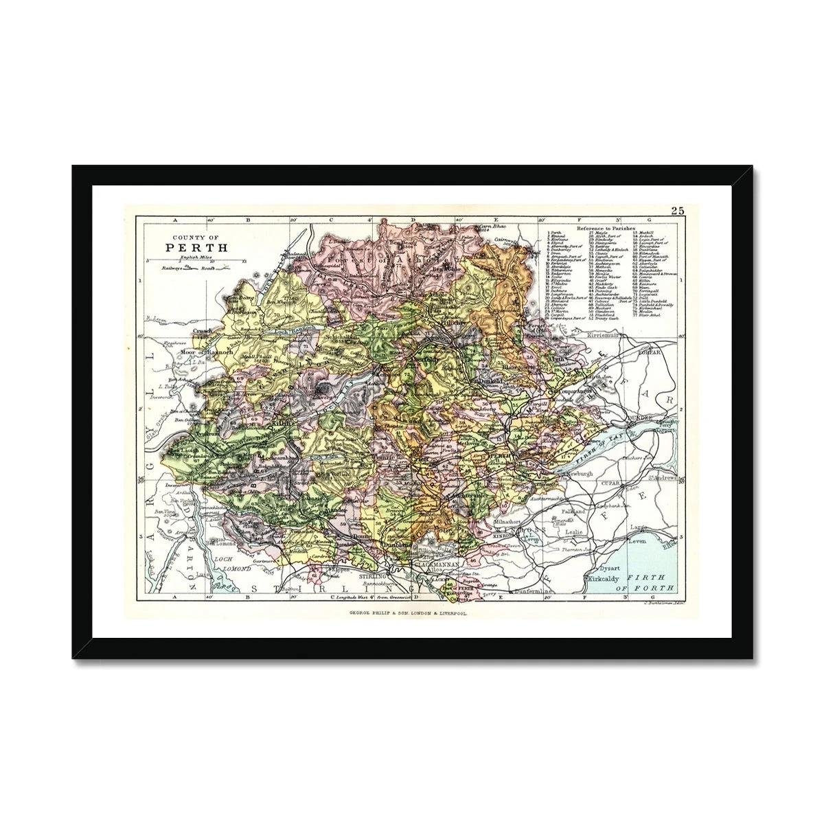 Perthshire Map Print | Vintage Map - Framed Perthshire Map Print | Vintage Map - Framed -Beach House Art ecb81b22 3d75 48d6 90bf 7bc32335ee34 7b8c9172 cb27 44fc 855e 8acbf45cc7aa