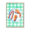 Lobster Painting On Green Gingham | Kitchen Wall Art - Framed 2 Lobster Painting On Green Gingham | Kitchen Wall Art - Framed -Beach House Art f62ea45f 18ce 4125 b2cf 380625f64028