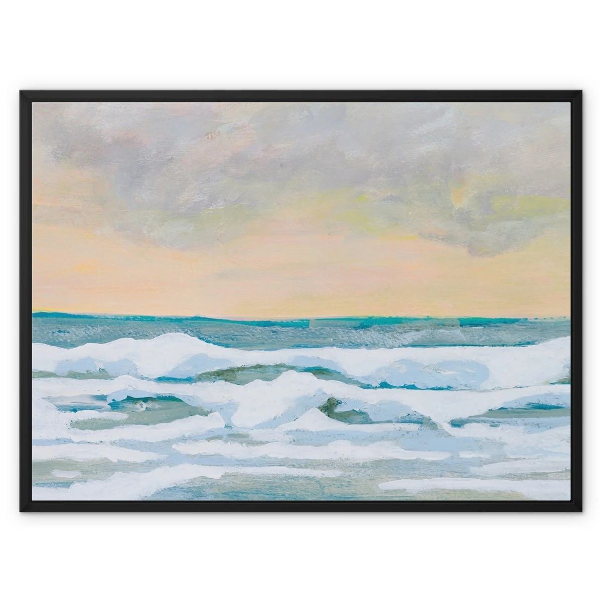 Dusk on Sea Painting | Beach Painting - Framed Canvas Dusk On Sea Painting | Beach Painting - Framed Canvas -Beach House Art fcbbeb8f bc27 4e9d b57f 14725dd85c60