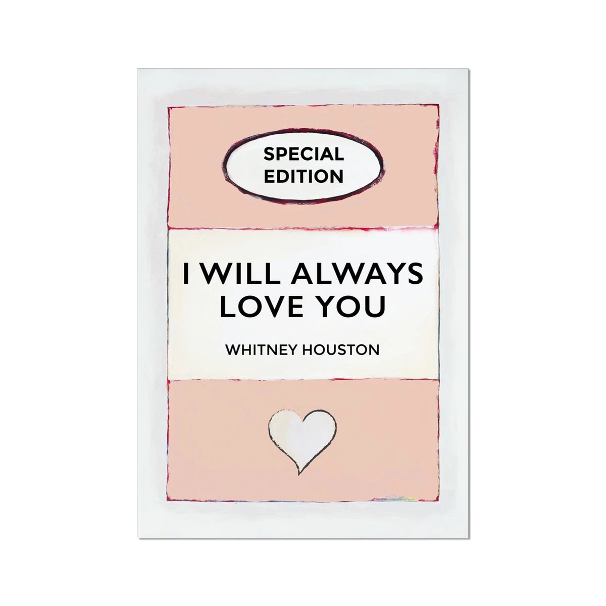 I Will Always Love You | Salmon Pink | Book Cover Art Print - Unframed I Will Always Love You | Salmon Pink | Book Cover Art Print - Unframed -Beach House Art fcd50ba5 a0db 4a4f b16a f759ba4dff53 58208ef7 a11c 4a4a b27a 1be54f467eb1