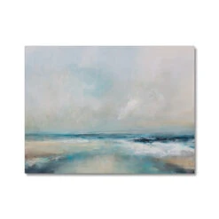 Ethereal Coast Painting | Coastal Visions Beach Painting - Unframed Canvas